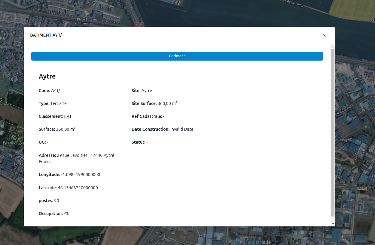 Étape 1 : Analyser les informations du bâtiment actuel